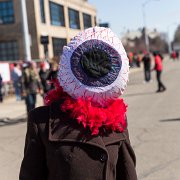 2014-03-23_12-21_10154_WTA_5DM3 The Marche du Nain Rouge The founder of Detroit, Antoine de la Mothe Cadillac, met a fortune teller in 1701 who told him his dreams about a red devil were of...