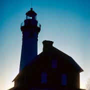 IMG01852 Au Sable Light is an active lighthouse in the Pictured Rocks National Lakeshore west of Grand Marais, Michigan off H-58. Until 1910, this aid to navigation was...