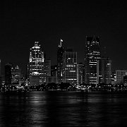 Windsor Pano 1a-Edit View of Detroit From Windsor Ontario - Original is 14654 x 3404