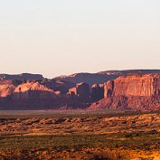 2015-04-01_75452_WTA_5DM3 - pano - 11 images Panorama - Original is 23445 x 2274. Monument Valley (Navajo: Tsé Biiʼ Ndzisgaii, meaning valley of the rocks) is a region of the Colorado Plateau characterized...