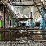 2015-04-11_72243_WTA_5DM3 The Fisher Body Plant 21 is located on the southeast corner of Piquette and St. Antoine. It was designed in 1921 by Albert Kahn for Fisher Body, who...