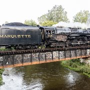 2016-08-20_99397_WTA_5DSR-2 Pere Marquette 1225 is a 2-8-4 (Berkshire) steam locomotive built for Pere Marquette Railway (PM) by Lima Locomotive Works in Lima, Ohio. 1225 is one of two...