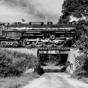 2016-08-20_99458_WTA_5DSR Pere Marquette 1225 is a 2-8-4 (Berkshire) steam locomotive built for Pere Marquette Railway (PM) by Lima Locomotive Works in Lima, Ohio. 1225 is one of two...