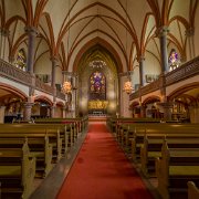 2023-08-30_238611_WTA_R5 Oscar's Church (Swedish: Oscarskyrkan) is one of the major churches in Stockholm, Sweden.[1] The three-aisled hall church, which holds 1,200 people, has an...