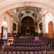 2013-04-13_19-03_20161_WTA_5DM3 A National Historic Landmark, San Xavier Mission was founded as a Catholic mission by Father Eusebio Kino in 1692. Construction of the current church began in...