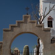2013-04-13_19-10_20213_WTA_5DM3 A National Historic Landmark, San Xavier Mission was founded as a Catholic mission by Father Eusebio Kino in 1692. Construction of the current church began in...