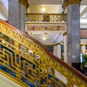 2023-05-02_182841_WTA_R5 The Seelbach Hotel is a historic luxury hotel located in the heart of downtown Louisville, Kentucky. The hotel was first opened in 1905 by Bavarian brothers...