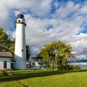 2015-09-19_79802_WTA_5DSR-4 The Pointe aux Barques Lighthouse ranks among the ten oldest lighthouses in Michigan. It is an active lighthouse maintained by the US Coast Guard remotely,...