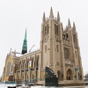 2013-03-16_13-23_16830_WTA_5DM3 The Cathedral of the Most Blessed Sacrament is a decorated Gothic Revival style Roman Catholic cathedral church in the United States. It is the seat of the...