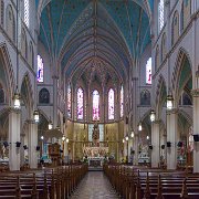 2013-08-13_14-03-45_0815-WTA-5DM3-3 Ste. Anne de Détroit, founded July 26, 1701, is the second oldest continuously operating Roman Catholic parish in the United States. The current Gothic Revival...