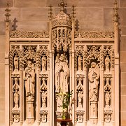 2014-02-21_10-26_03806_WTA_5DM3 The Cathedral of the Most Blessed Sacrament is a decorated Gothic Revival style Roman Catholic cathedral church in the United States. It is the seat of the...