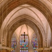 2014-02-21_11-22_03980_WTA_5DM3_HDR-3-4 The Cathedral of the Most Blessed Sacrament is a decorated Gothic Revival style Roman Catholic cathedral church in the United States. It is the seat of the...