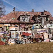 2012-03-11_14-26_17779_WTA_5DM2 The Heidelberg Project is an outdoor art project in Detroit, Michigan. It was created in 1986 by artist Tyree Guyton and his grandfather Sam Mackey ("Grandpa...