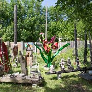 2013-08-13_14-49_29527_WTA_5DM3 The Heidelberg Project is an outdoor art project in Detroit, Michigan. It was created in 1986 by artist Tyree Guyton and his grandfather Sam Mackey ("Grandpa...