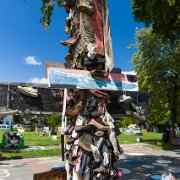 2013-08-13_14-58_29661_WTA_5DM3 The Heidelberg Project is an outdoor art project in Detroit, Michigan. It was created in 1986 by artist Tyree Guyton and his grandfather Sam Mackey ("Grandpa...
