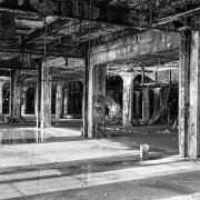 2014-01-12_11-35-00_0721-WTA-5DM3 The Fisher Body Plant 21 is located on the southeast corner of Piquette and St. Antoine. It was designed in 1921 by Albert Kahn for Fisher Body, who...