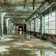 2014-01-12_12-08_40793_WTA_5DM3 The Fisher Body Plant 21 is located on the southeast corner of Piquette and St. Antoine. It was designed in 1921 by Albert Kahn for Fisher Body, who...