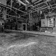 2014-12-07_67428_WTA_5DM3_HDR-7 Hudson Body Plant . Located at the corner of Conner and Gratiot Avenues, the plant was designed by famed architect Albert Kahn (who also designed Hudson's main...