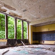 2014-06-24_20218_WTA_5DM3 Harry B. Hutchins Intermediate School, located on the north side of Detroit, was part of a new wave of education in the city when it opened in 1922. Despite the...