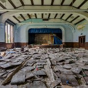 2014-06-24_20306_WTA_5DM3_HDR-2 Harry B. Hutchins Intermediate School, located on the north side of Detroit, was part of a new wave of education in the city when it opened in 1922. Despite the...