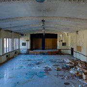 2014-03-30_10-07_13418_WTA_5DM3_HDR Harry B. Hutchins Intermediate School, located on the north side of Detroit, was part of a new wave of education in the city when it opened in 1922. Despite the...