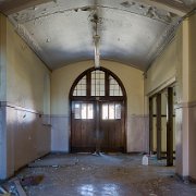2014-03-30_10-55_13649_WTA_5DM3_HDR Harry B. Hutchins Intermediate School, located on the north side of Detroit, was part of a new wave of education in the city when it opened in 1922. Despite the...