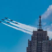 2020-05-12_002381_WTA_5DM4 Detroit - Blue Angels The Blue Angels flight demonstration squadron was formed in 1946 by the United States Navy. The unit is the second oldest formal aerobatic...