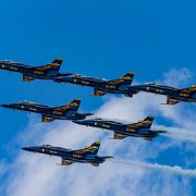 2020-05-12_002419_WTA_5DM4 Detroit - Blue Angels The Blue Angels flight demonstration squadron was formed in 1946 by the United States Navy. The unit is the second oldest formal aerobatic...
