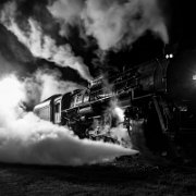 2017-08-19_128812_WTA_5DM4 Pere Marquette 1225 is a 2-8-4 (Berkshire) steam locomotive built for Pere Marquette Railway (PM) by Lima Locomotive Works in Lima, Ohio. 1225 is one of two...