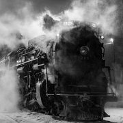 2016-12-17_10993_WTA_5DM4 Pere Marquette 1225 is a 2-8-4 (Berkshire) steam locomotive built for Pere Marquette Railway (PM) by Lima Locomotive Works in Lima, Ohio. 1225 is one of two...