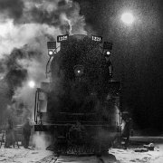 2016-12-17_11027_WTA_5DM4 Pere Marquette 1225 is a 2-8-4 (Berkshire) steam locomotive built for Pere Marquette Railway (PM) by Lima Locomotive Works in Lima, Ohio. 1225 is one of two...