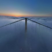 2023-04-09_164883_WTA_Mavic 3 The Mackinac Bridge, also known as the Mighty Mac, is a suspension bridge that spans the Straits of Mackinac in the U.S. state of Michigan. The bridge connects...