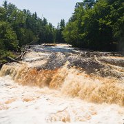 2008-08-05_25424_WTA_5DM1 The Tahquamenon Falls are two different waterfalls on the Tahquamenon River. Both sets are located near Lake Superior in the eastern Upper Peninsula of...