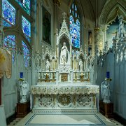 2023-05-12_196498_WTA_R5 The Basilica of St. Mary in Natchez, Mississippi is a stunning example of Gothic Revival architecture. Its design was influenced by the French Renaissance style...