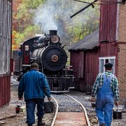 2020-10-24_02254_WTA_R5-2 The East Broad Top Railroad and Coal Company (EBT) is a 3 ft (914 mm) narrow gauge historic and heritage railroad headquartered in Rockhill Furnace,...