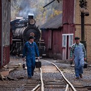 2020-10-24_02406_WTA_R5-2 The East Broad Top Railroad and Coal Company (EBT) is a 3 ft (914 mm) narrow gauge historic and heritage railroad headquartered in Rockhill Furnace,...