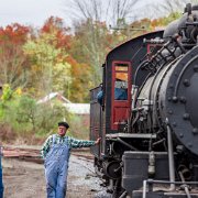 2020-10-24_02725_WTA_R5-2 The East Broad Top Railroad and Coal Company (EBT) is a 3 ft (914 mm) narrow gauge historic and heritage railroad headquartered in Rockhill Furnace,...