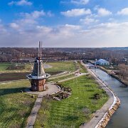 2017-01-01_01584_WTA_Phan4Pro In 1964, the City of Holland purchased the windmill De Zwaan from a retired miller in the town of Vinkel in the province of Noord Brabant, the Netherlands. The...