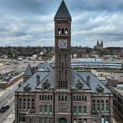 2024-04-07_304912_WTA_Mavic 3 Construction began on the first Minnehaha County Courthouse in 1889. The building is a product of local architect Wallace L. Dow, who designed many local...