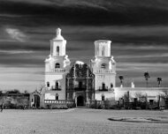 2018-03-24_33980_WTA_5DM4 Mission San Xavier del Bac is a historic Spanish Catholic mission located about 10 miles (16 km) south of downtown Tucson, Arizona, on the Tohono O'odham San...
