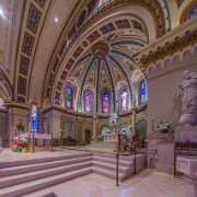 2024-04-23_392508_WTA_R5-HDR 2024 Road Trip - Day 22 The Cathedral of Saint John the Evangelist in Boise, Idaho, traces its origins to the late 19th century when the growing Catholic...