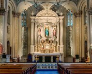 2014-02-21_12-20_04093_WTA_5DM3_HDR Old St Mary’s is the third oldest Roman Catholic Church in Detroit and the first German Church. It was first built on the present site in 1841 by a parish of...