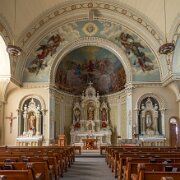 2022-09-30_163935_WTA_R5 St. Paul the Apostle Church, Calumet, Michigan Rising authoritatively over the village like a cathedral of medieval Europe, St. Paul the Apostle Church is the...