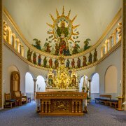 2024-04-06_298735_WTA_R5 Cathedral of the Holy Trinity The Catholic presence in New Ulm can trace its beginnings to the missionary work of the Rev. Franz Weninger, SJ in the middle 19th...