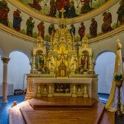 2024-04-06_298750_WTA_R5 Cathedral of the Holy Trinity The Catholic presence in New Ulm can trace its beginnings to the missionary work of the Rev. Franz Weninger, SJ in the middle 19th...