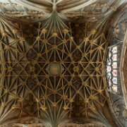 2014_05_24-WTA-5DM3-6603 Gloucester Cathedral, or the Cathedral Church of St Peter and the Holy and Indivisible Trinity, in Gloucester, England, stands in the north of the city near the...