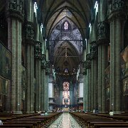 2006-07-16_12673_WTA_5DM1 Milan Cathedral (Italian: Duomo di Milano) is the cathedral church of Milan, Italy. Dedicated to Santa Maria Nascente (Saint Mary Nascent), it is the seat of...