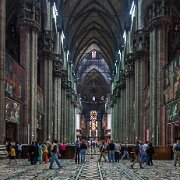 2006-09-17_13925_WTA_5DM1 Milan Cathedral (Italian: Duomo di Milano) is the cathedral church of Milan, Italy. Dedicated to Santa Maria Nascente (Saint Mary Nascent), it is the seat of...