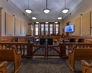 2025-09-12_339459_WTA_R5m2-HDR The Clinton County Courthouse in Clinton, Iowa, completed in 1897, is an imposing example of Richardsonian Romanesque architecture, designed by architect G.S....