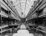 2021-01-30_056187_WTA_R5 Cleveland Arcade The Arcade in downtown Cleveland, Ohio, is a Victorian-era structure of two nine-story buildings, joined by a five-story arcade with a glass...